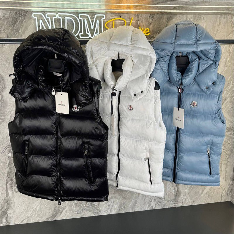 Men Gilet Removable Hood