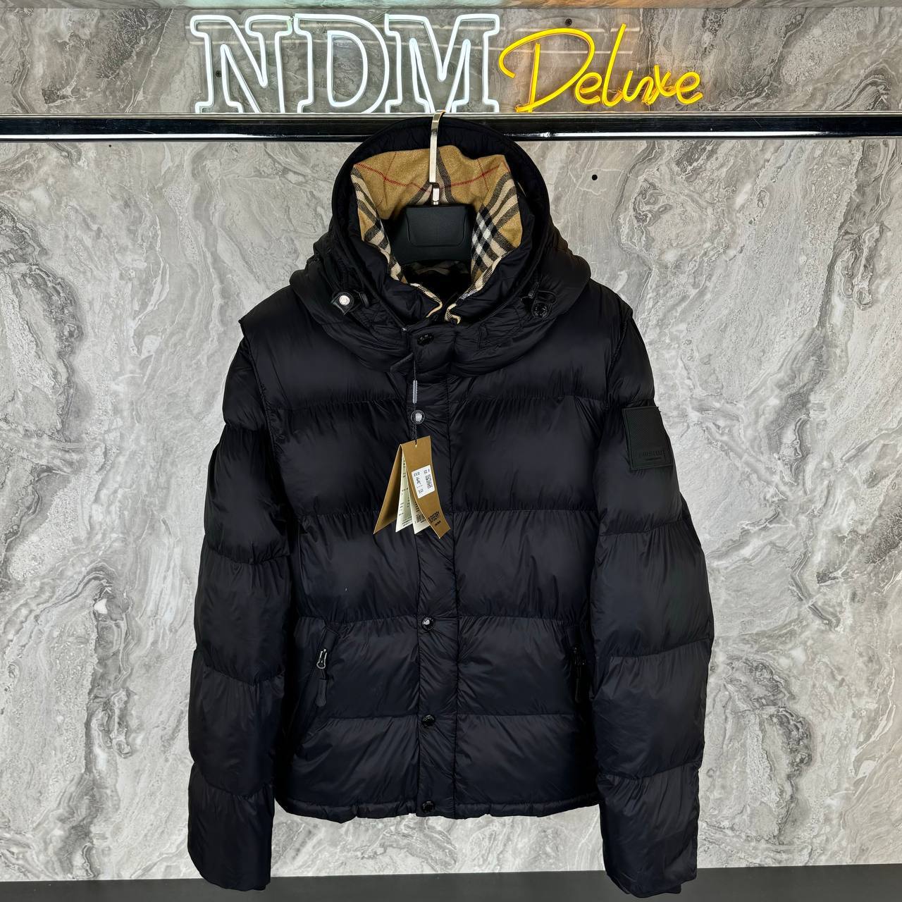 Men Jacket Removable sleeves