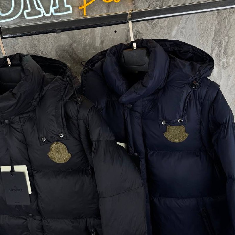 Men jacket Removable sleeves