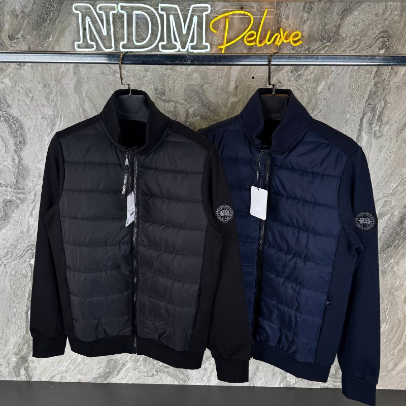 Men Hybridge Knit jacket