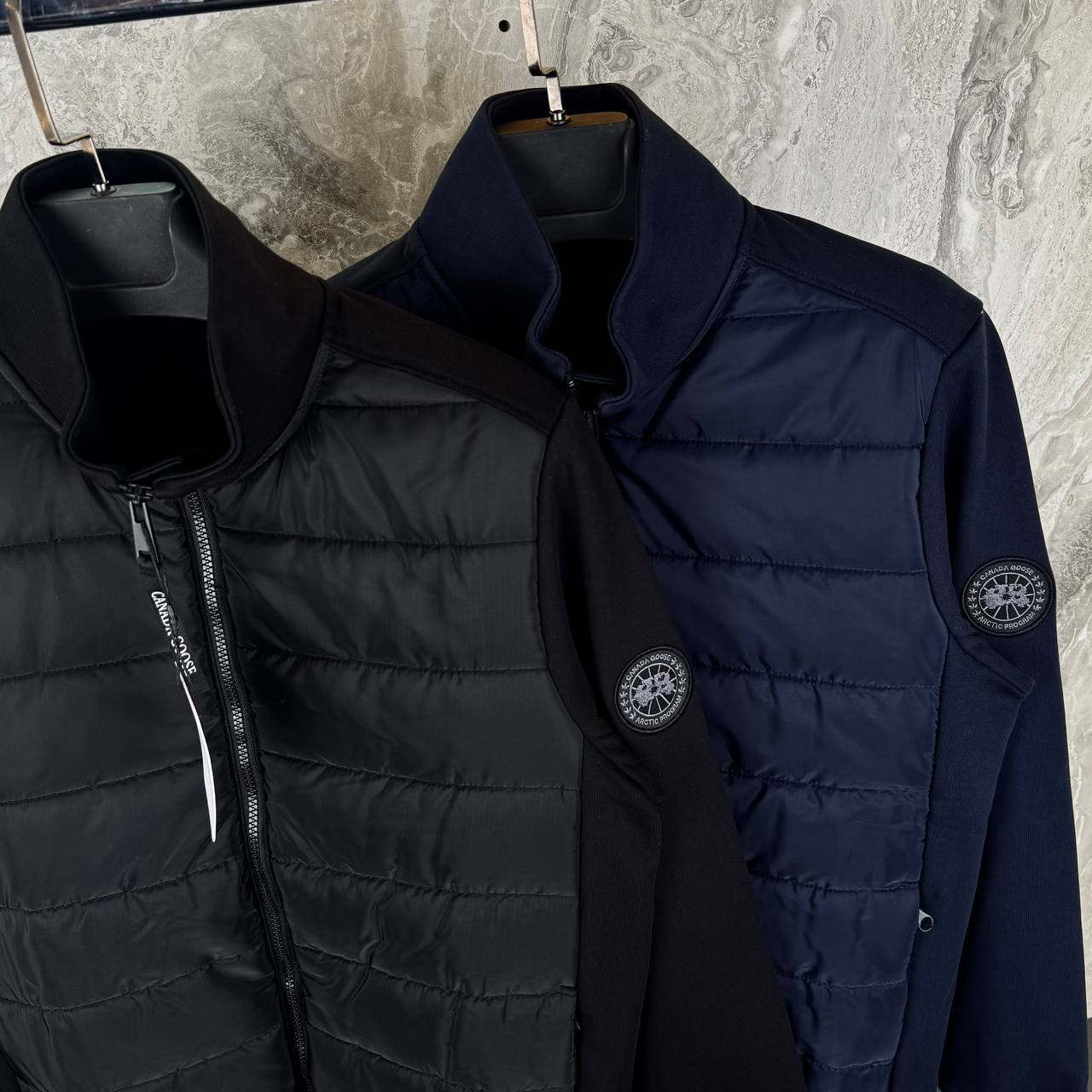 Men Hybridge Knit jacket