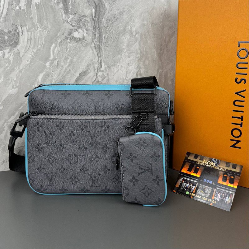Men Trio Messenger bagCome with box dust bag